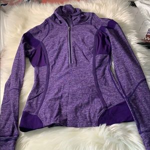 Purple Lululemon Half-Zip